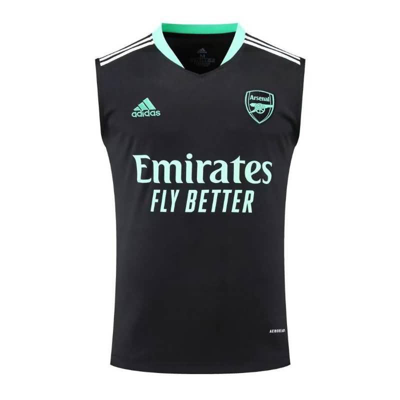 Thailand Quality(AAA) 22/23 Arsenal Black Vset Soccer Jersey