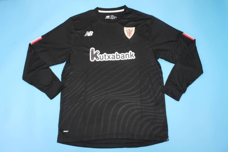 Thailand Quality(AAA) 22/23 Athletic Bilbao Goalkeeper Black Long Slevee Soccer Jersey