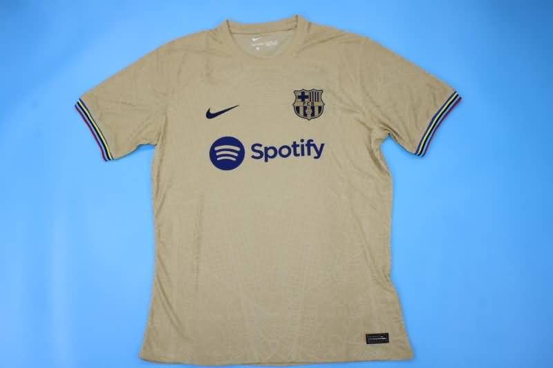 Thailand Quality(AAA) 22/23 Barcelona Away Soccer Jersey(Player)