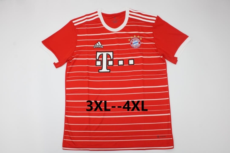 Thailand Quality(AAA) 22/23 Bayern Munich Home Soccer Jersey(Big Size)