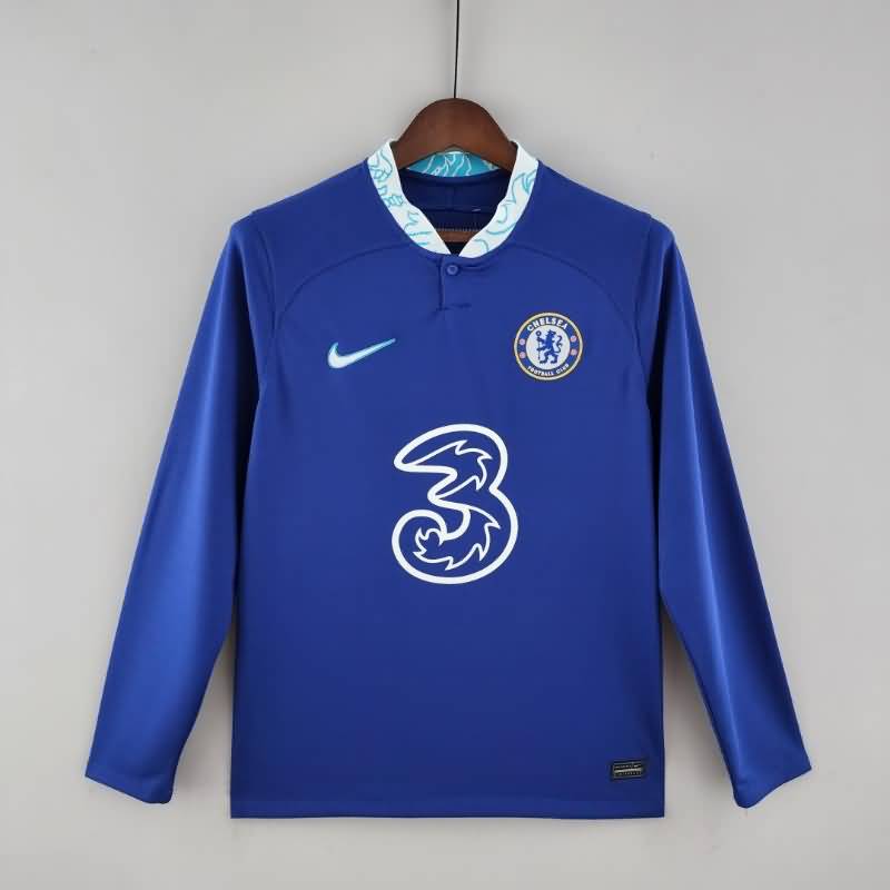 Thailand Quality(AAA) 22/23 Chelsea Home Long Slevee Soccer Jersey