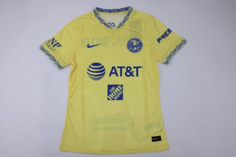Thailand Quality(AAA) 22/23 Club America Home Soccer Jersey(Player)