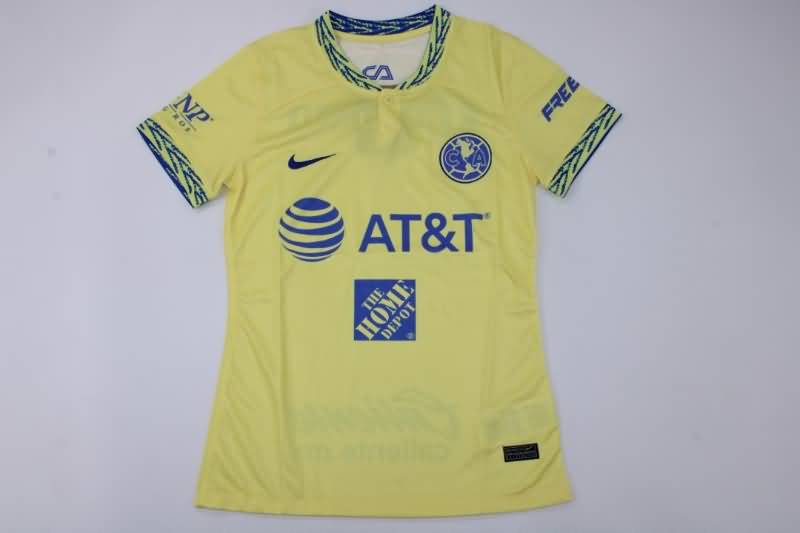 Thailand Quality(AAA) 22/23 Club America Home Women Soccer Jersey