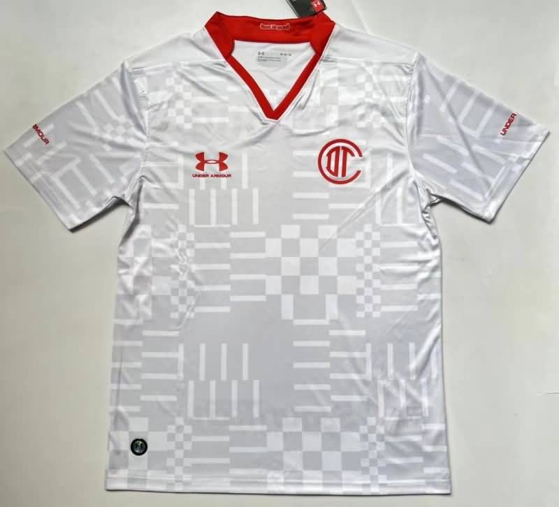Thailand Quality(AAA) 22/23 Deportivo Toluca Away Soccer Jerse