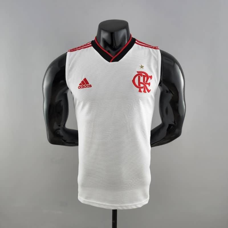 Thailand Quality(AAA) 2022 Flamengo White Vest Soccer Jersey