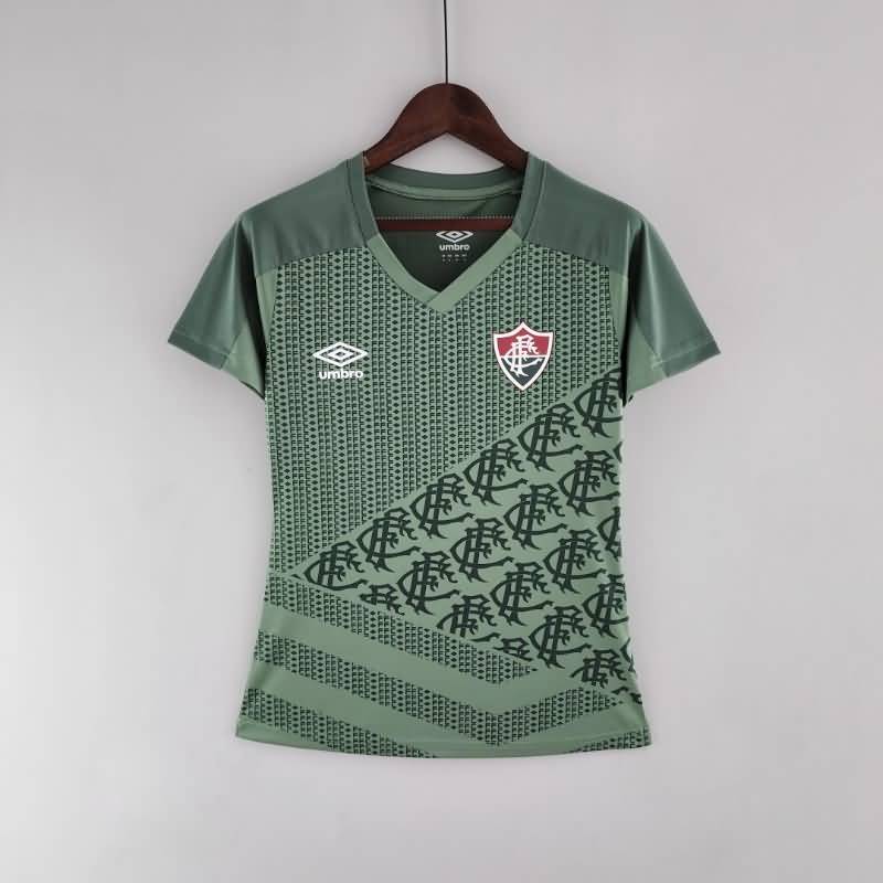 Thailand Quality(AAA) 2022 Fluminense Green Women Soccer Jersey