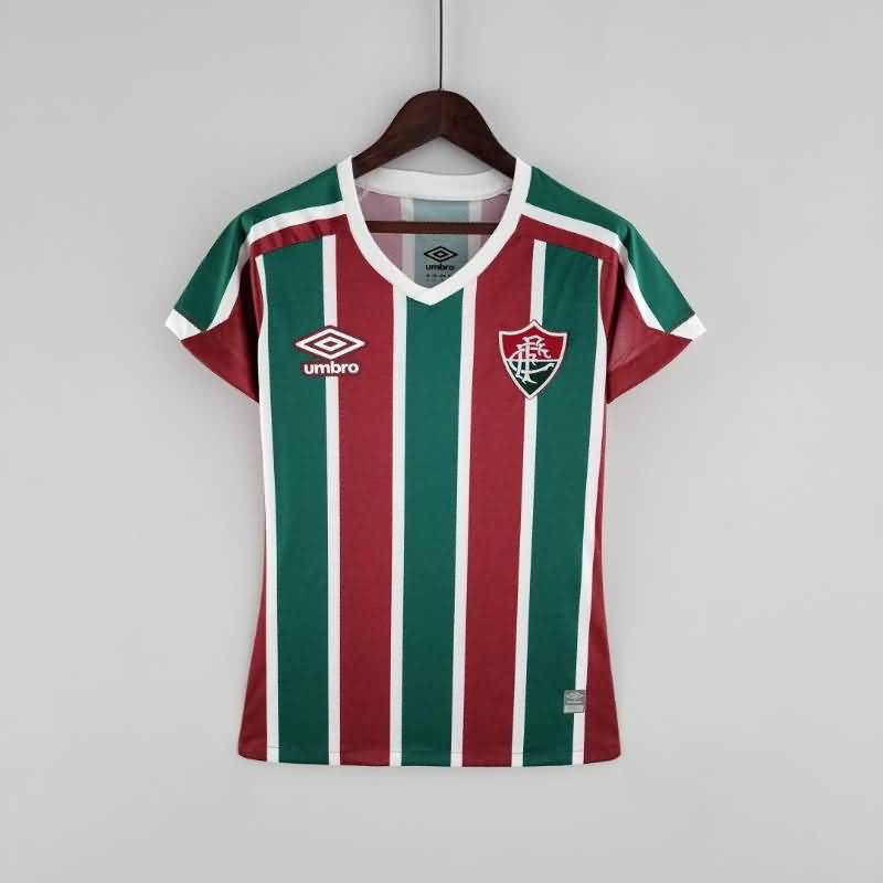 Thailand Quality(AAA) 2022 Fluminense Home Women Soccer Jersey