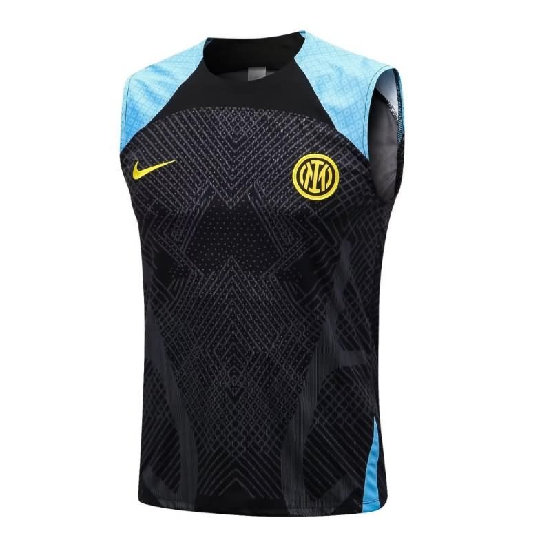 Thailand Quality(AAA) 22/23 Inter Milan Black Vset Soccer Jersey