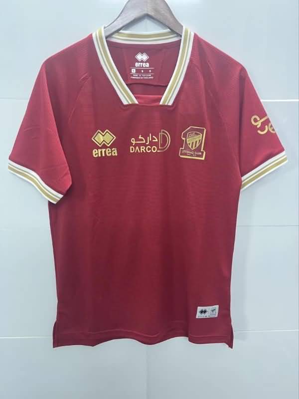 Thailand Quality(AAA) 2022 Ittihad Red Soccer Jersey(Player)