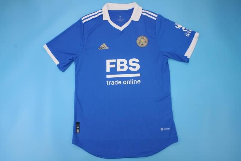 Thailand Quality(AAA) 22/23 Leicester City Home Soccer Jersey(Player)