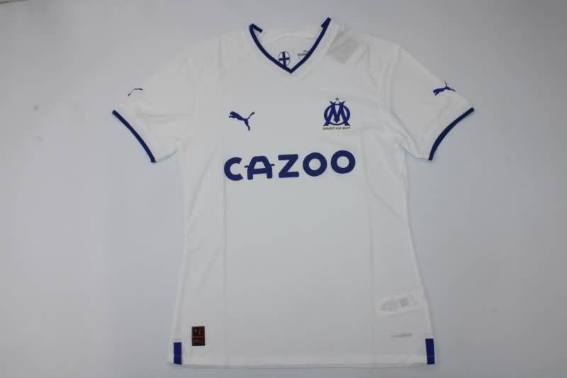 Thailand Quality(AAA) 22/23 Marseilles Home Soccer Jersey(Player)