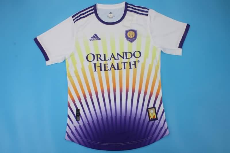 Thailand Quality(AAA) 22/23 Orlando City Away Soccer Jersey(Player)