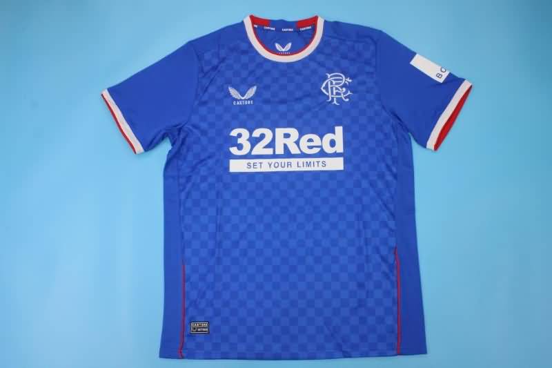 Thailand Quality(AAA) 22/23 Rangers Home Soccer Jersey