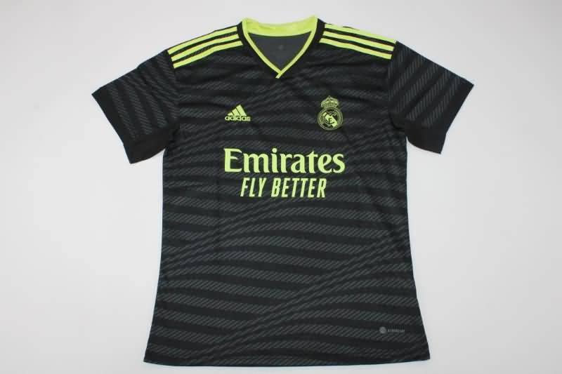 Thailand Quality(AAA) 22/23 Real Madrid Third Soccer Jersey