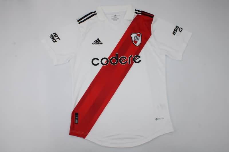 Thailand Quality(AAA) 2022 River Plate Home Soccer Jersey (Player)