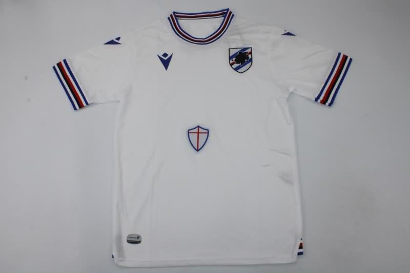 Thailand Quality(AAA) 22/23 Sampdoria Away Soccer Jersey