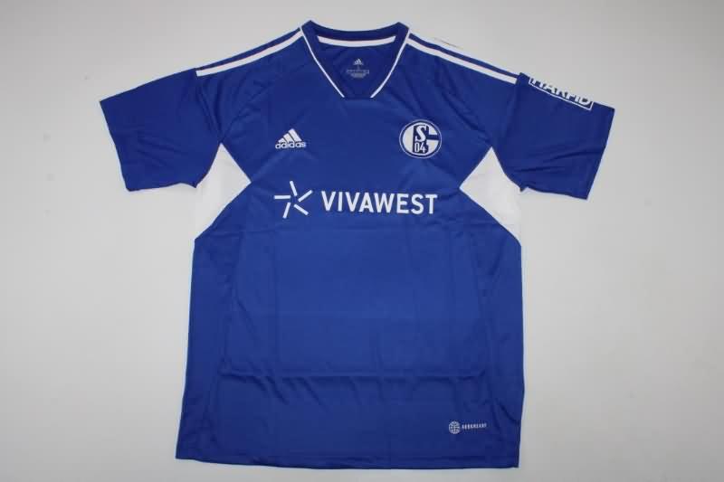 Thailand Quality(AAA) 22/23 Schalke Home Soccer Jersey
