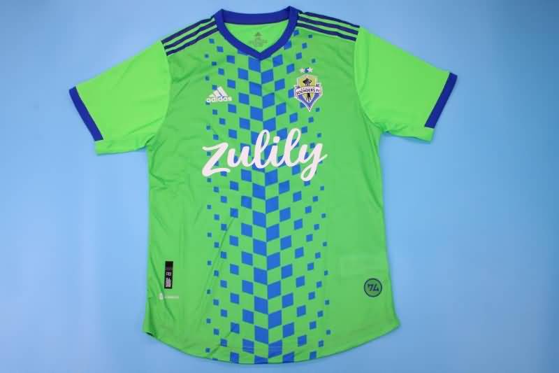 Thailand Quality(AAA) 2022 Seattle Sounders Home Soccer Jersey (Player)