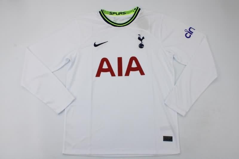 Thailand Quality(AAA) 22/23 Tottenham Hotspur Home Long Slevee Soccer Jersey