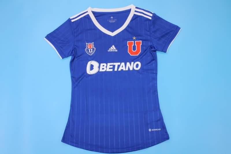 Thailand Quality(AAA) 2022 Universidad Chile Home Women Soccer Jersey