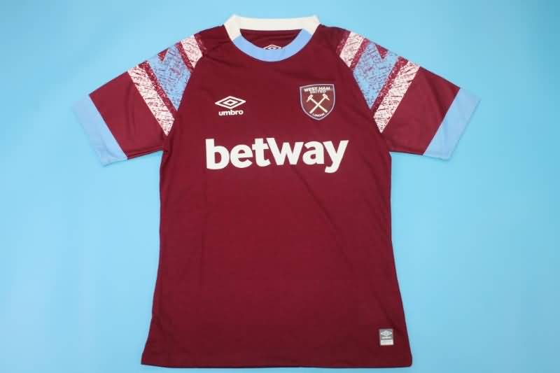 Thailand Quality(AAA) 22/23 West Ham Home Soccer Jersey(Player)
