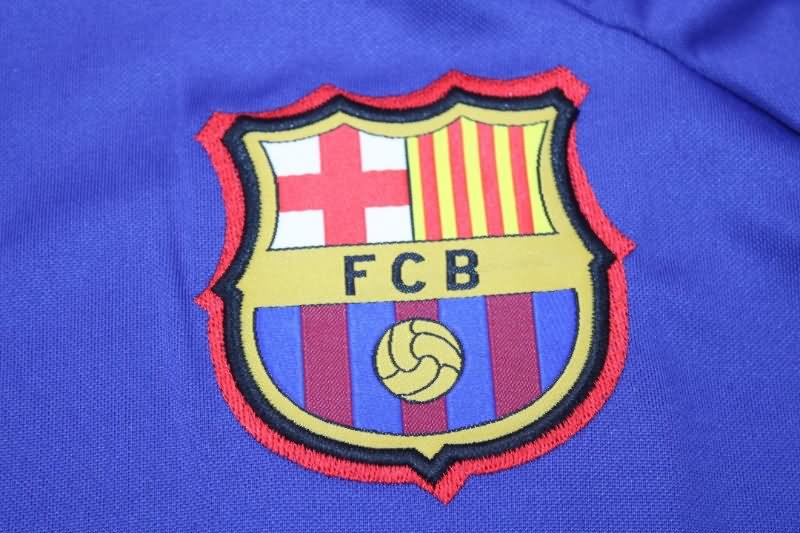 Thailand Quality(AAA) 22/23 Barcelona Bllue Soccer Jacket