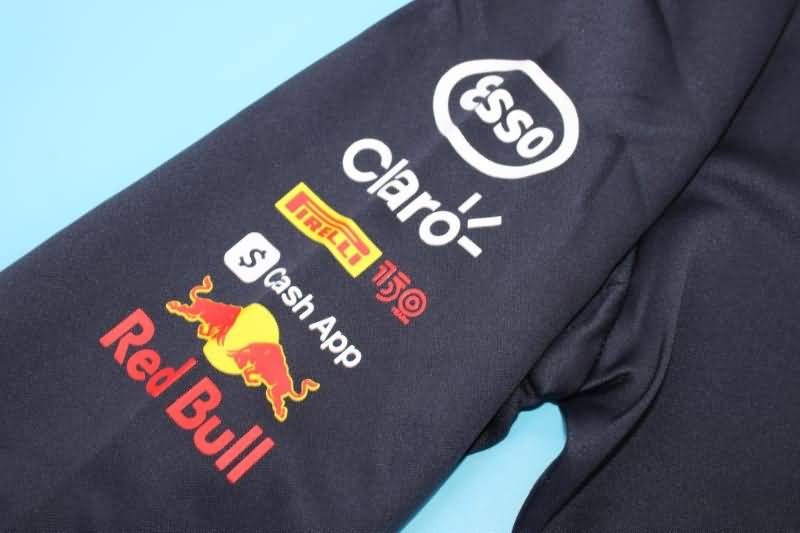 Thailand Quality(AAA) 2022 Red Bull Dark Blue Soccer Jacket