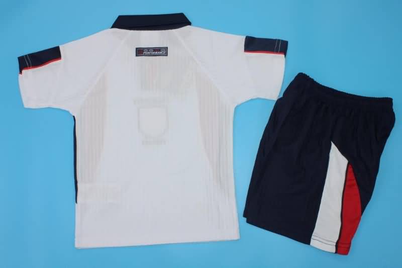 1998 England Home Kids Jersey And Shorts