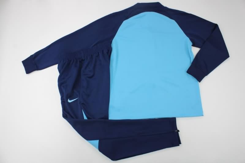 Thailand Quality(AAA) 22/23 Atletico Madrid Light Blue Soccer Tracksuit 02