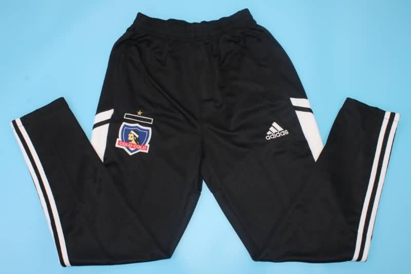 Thailand Quality(AAA) 2022 Colo Colo Black Soccer Tracksuit 02