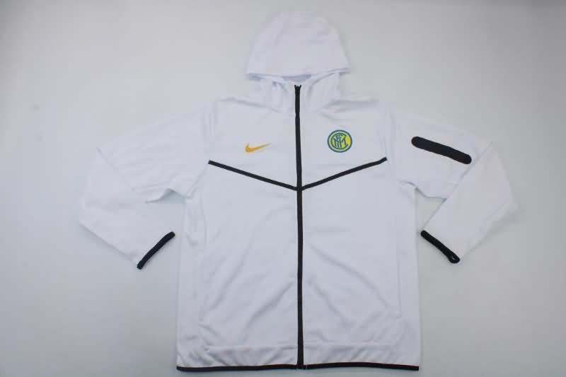 Thailand Quality(AAA) 22/23 Inter Milan White Soccer Tracksuit