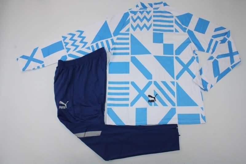 Thailand Quality(AAA) 22/23 Manchester City Blue Soccer Tracksuit