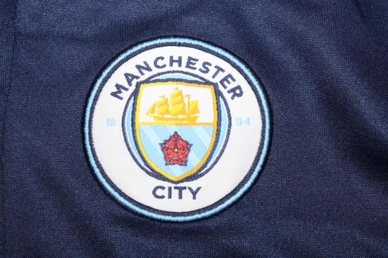 Thailand Quality(AAA) 22/23 Manchester City Blue Soccer Tracksuit 03
