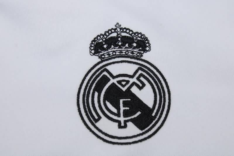 Thailand Quality(AAA) 22/23 Real Madrid White Soccer Tracksuit 04