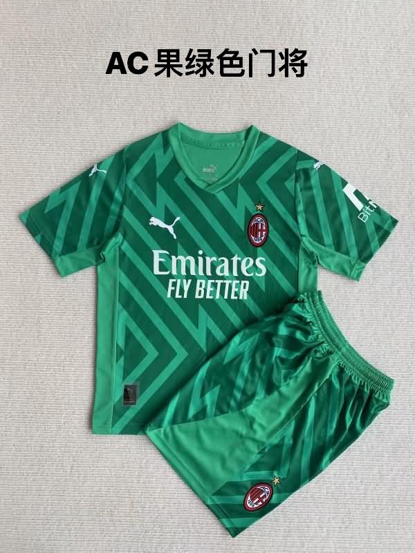 23/24 AC Milan Goalkeeper Green Soccer Jersey