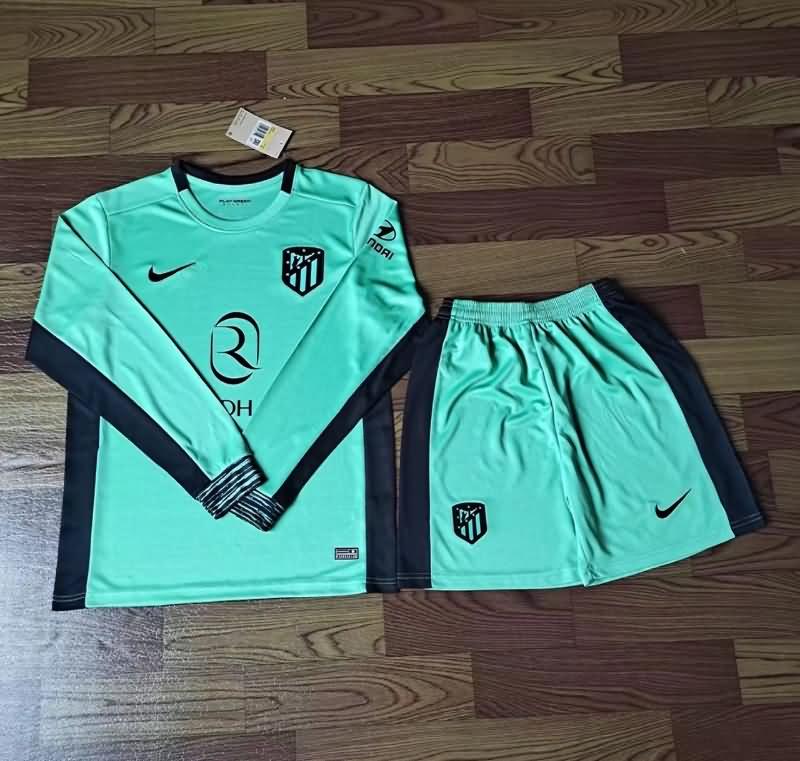 23/24 Atletico Madrid Third Long Sleeve Soccer Jersey