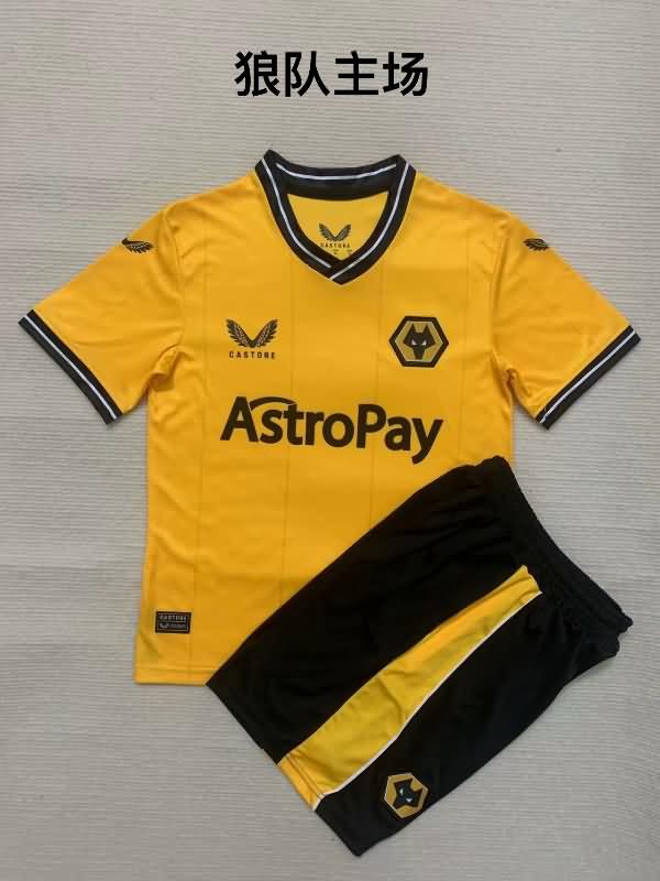 23/24 Wolves Home Soccer Jersey