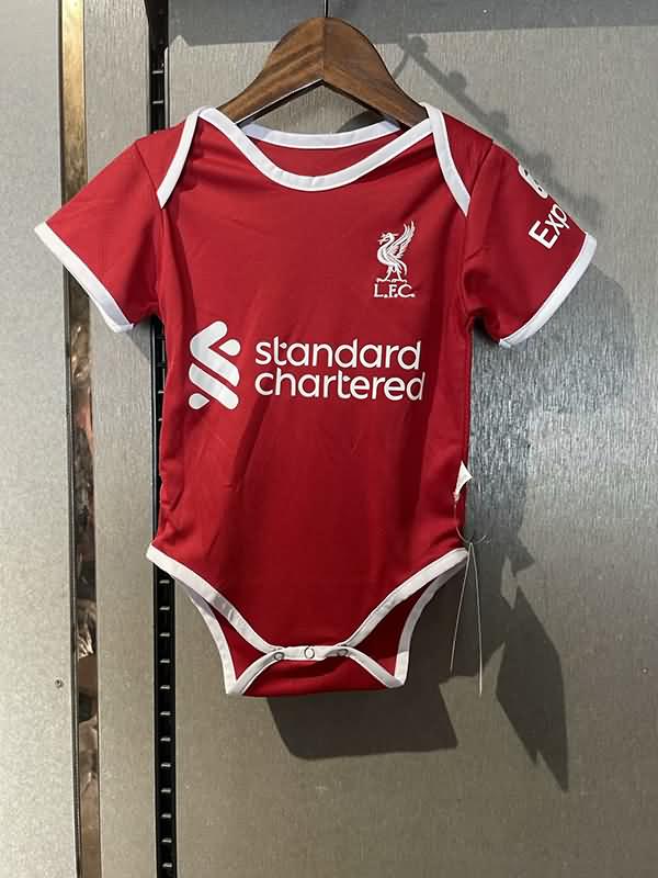 23/24 Liverpool Home Baby Soccer Jerseys