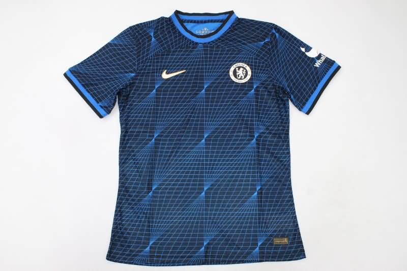 Thailand Quality(AAA) 23/24 Chelsea Away Soccer Jersey(Player)