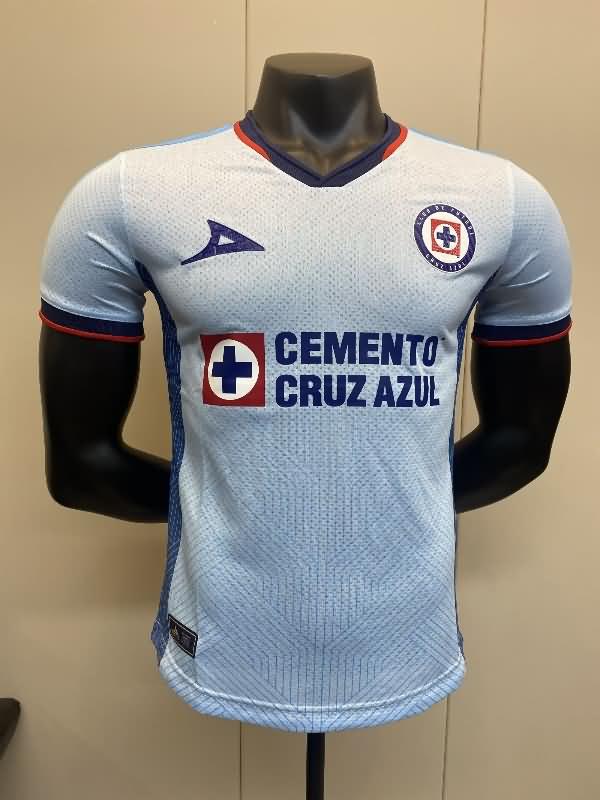 Thailand Quality(AAA) 23/24 Cruz Azul Away Soccer Jersey (Player)