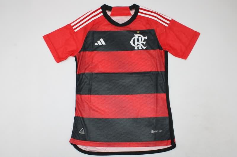 Thailand Quality(AAA) 2023 Flamengo Home Soccer Jersey (Player)