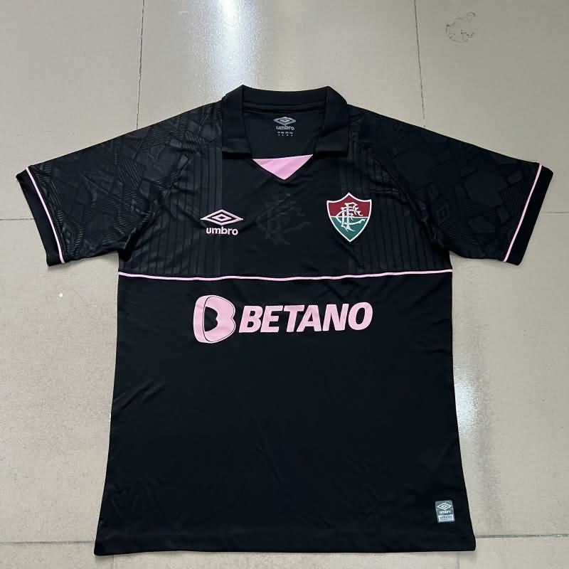 Thailand Quality(AAA) 2023 Fluminense Goalkeeper Black Soccer Jersey