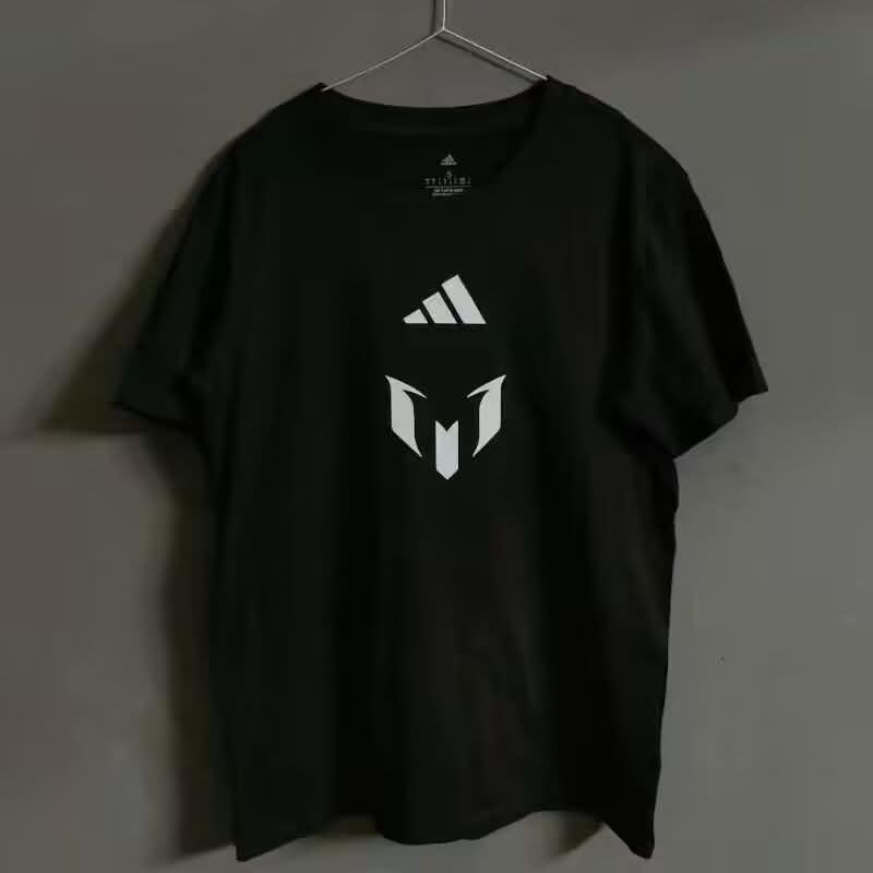 Thailand Quality(AAA) 2023 Inter Miami Messi Black T Shirt