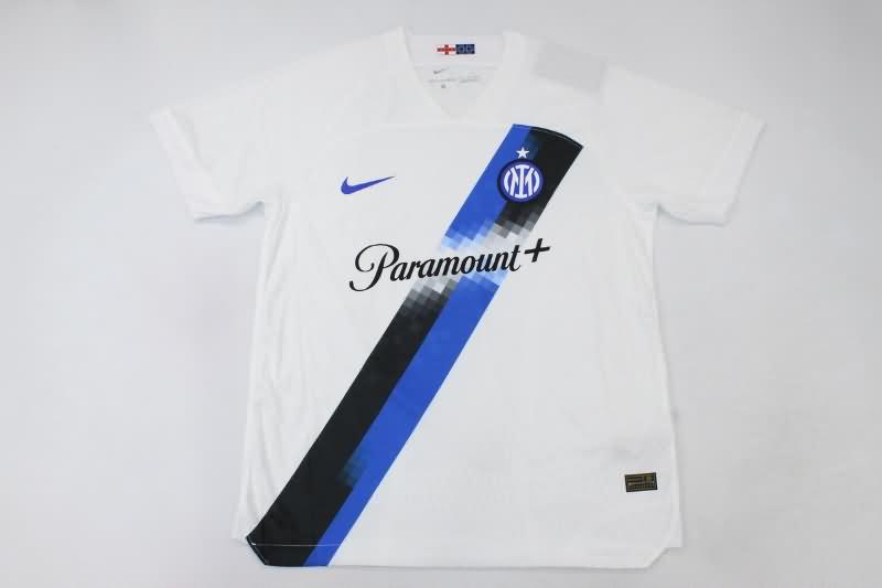 Thailand Quality(AAA) 23/24 Inter Milan Away Soccer Jersey(Player)