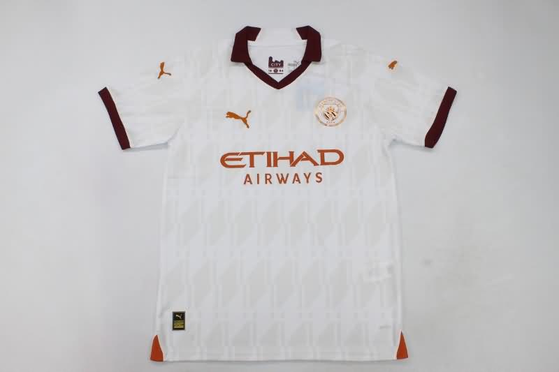 Thailand Quality(AAA) 23/24 Manchester City Away Soccer Jersey
