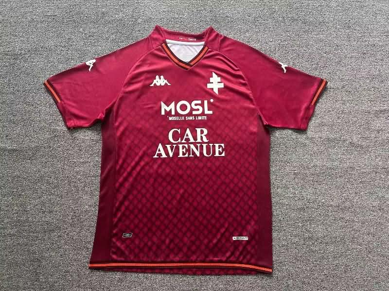 Thailand Quality(AAA) 23/24 Metz Home Soccer Jersey