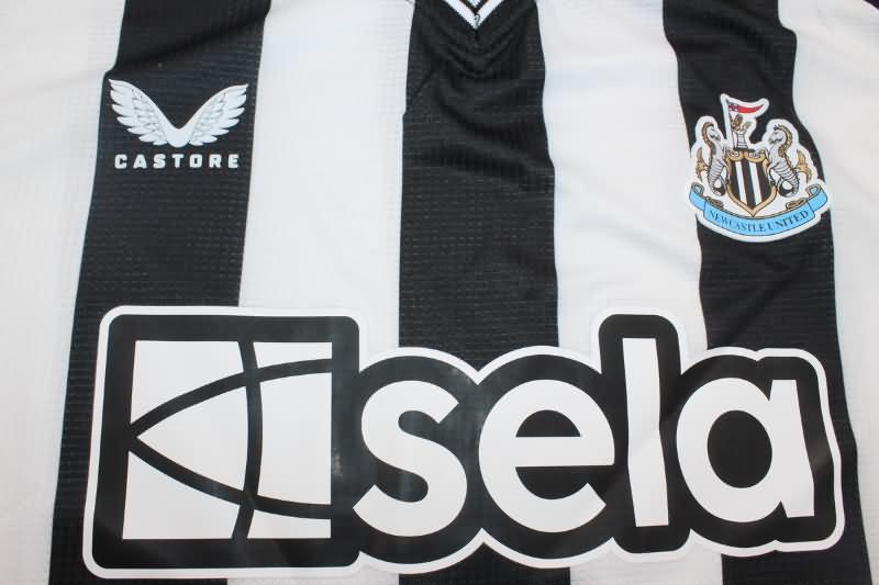 Thailand Quality(AAA) 23/24 Newcastle United Home Soccer Jersey (Player)