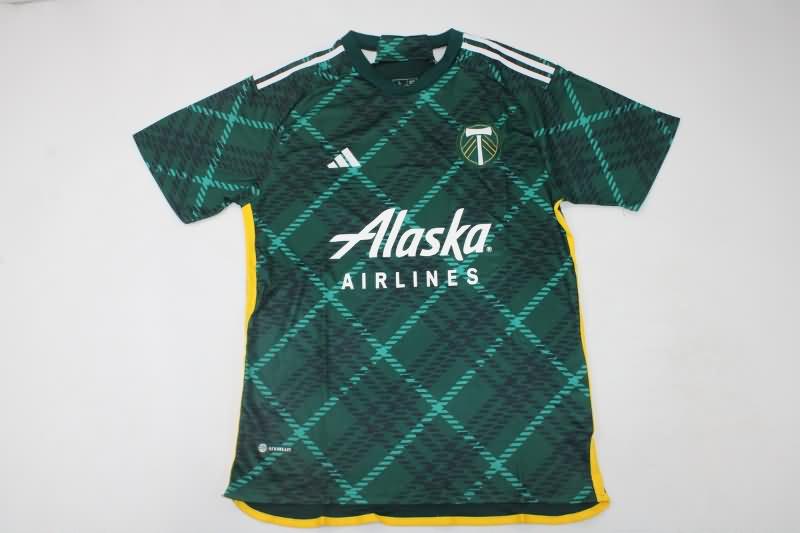 Thailand Quality(AAA) 2023 Portland Timbers Home Soccer Jersey