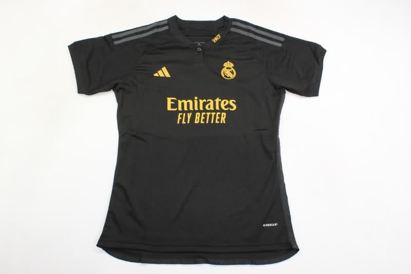Thailand Quality(AAA) 23/24 Real Madrid Third Wonam Soccer Jersey