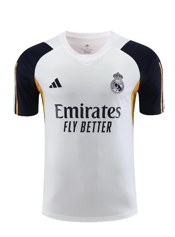 Thailand Quality(AAA) 23/24 Real Madrid Training Soccer Jersey 02